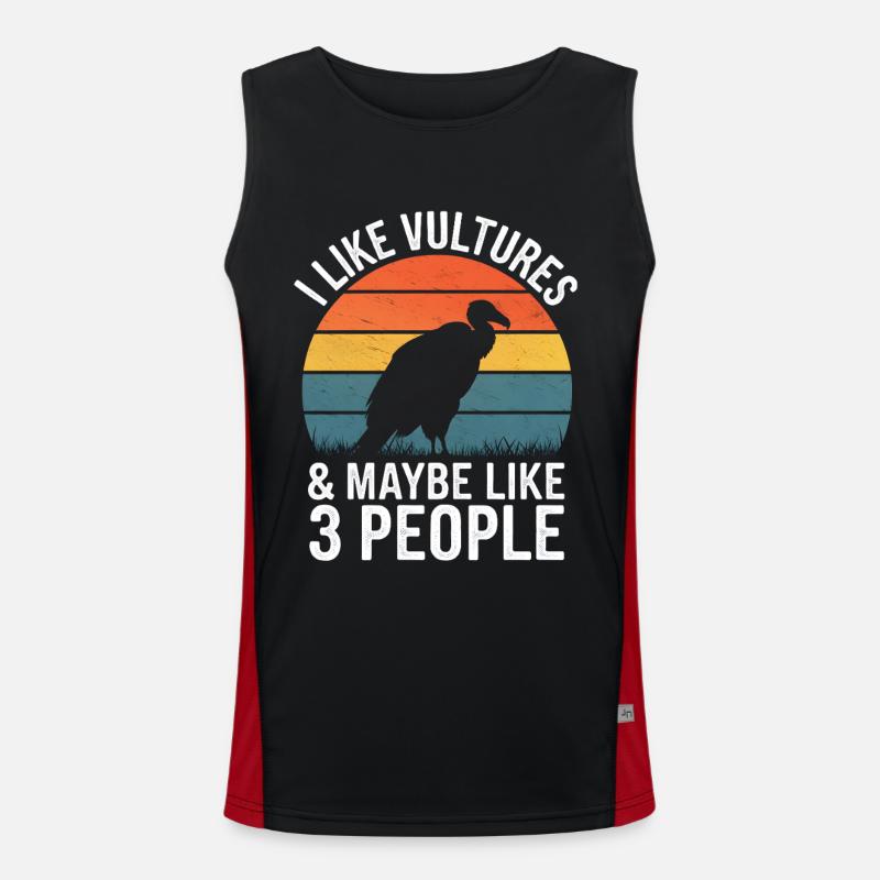 Geier Funktionelles Kontrast-Tank Top für Männer 