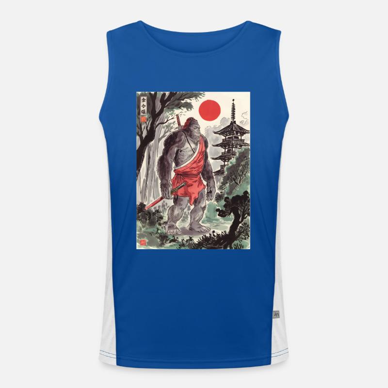 Samurai Funktionelles Kontrast-Tank Top für Männer 