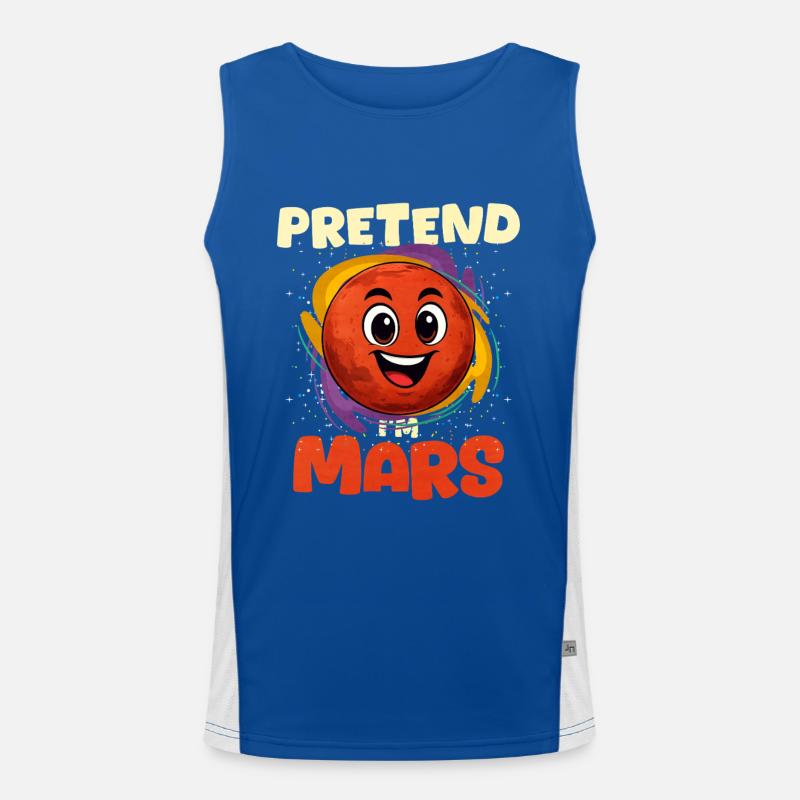 Mars Funktionelles Kontrast-Tank Top für Männer 