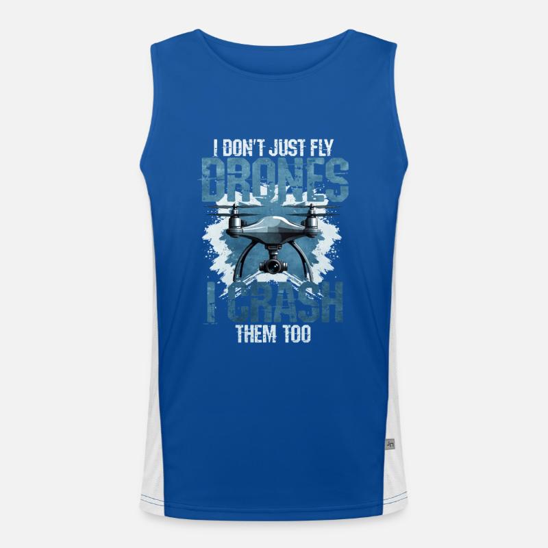 Drone Débardeur respirant contrasté Homme 