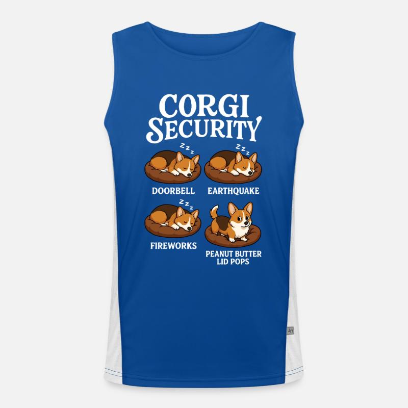 Corgi Débardeur respirant contrasté Homme 