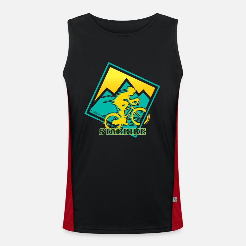 bicycle Men's Functional Contrast Tank Top 