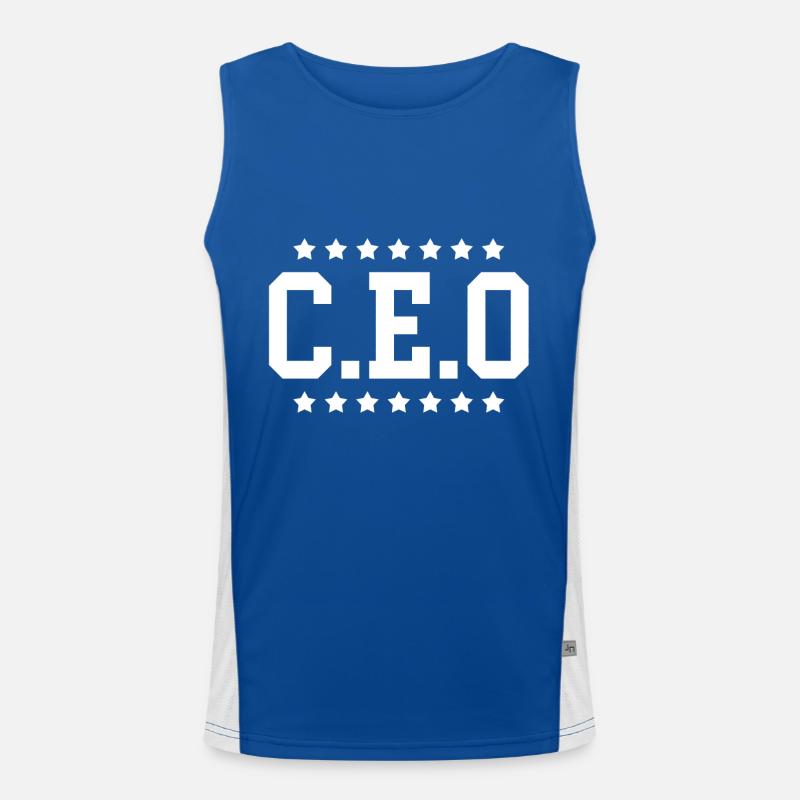 Boss boss CEO gift Men's Functional Contrast Tank Top 