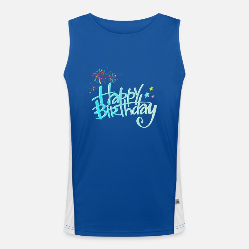 anniversaire Débardeur respirant contrasté Homme 