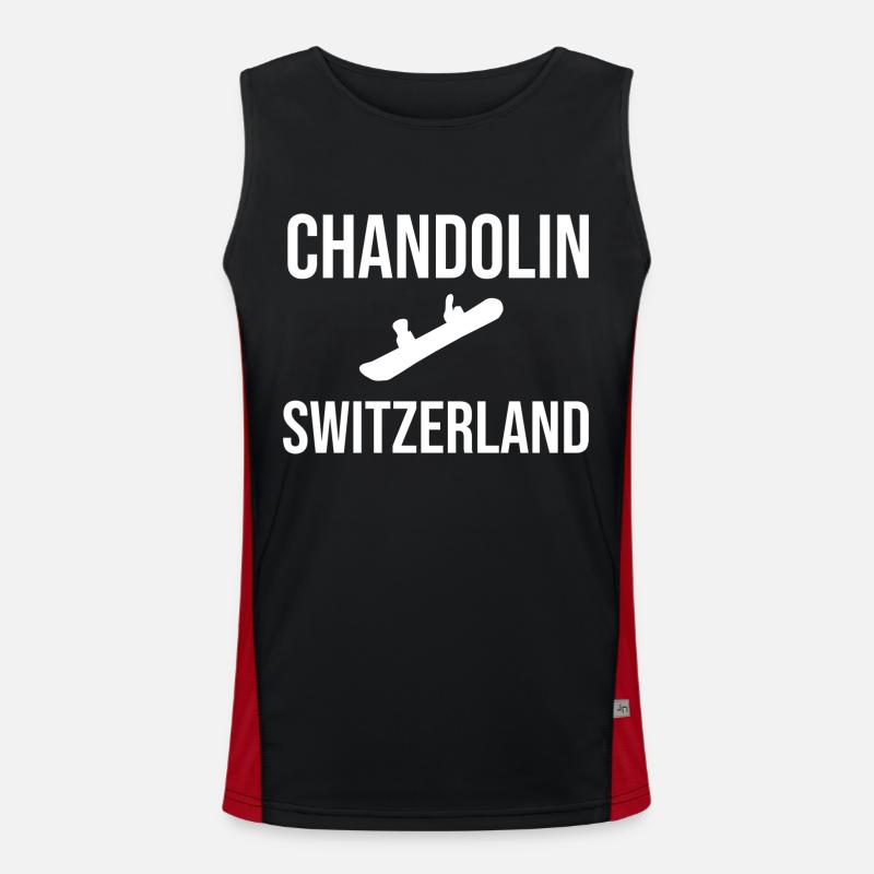 Chandolin Snowboard Souvenir Chandolin Débardeur respirant contrasté Homme 