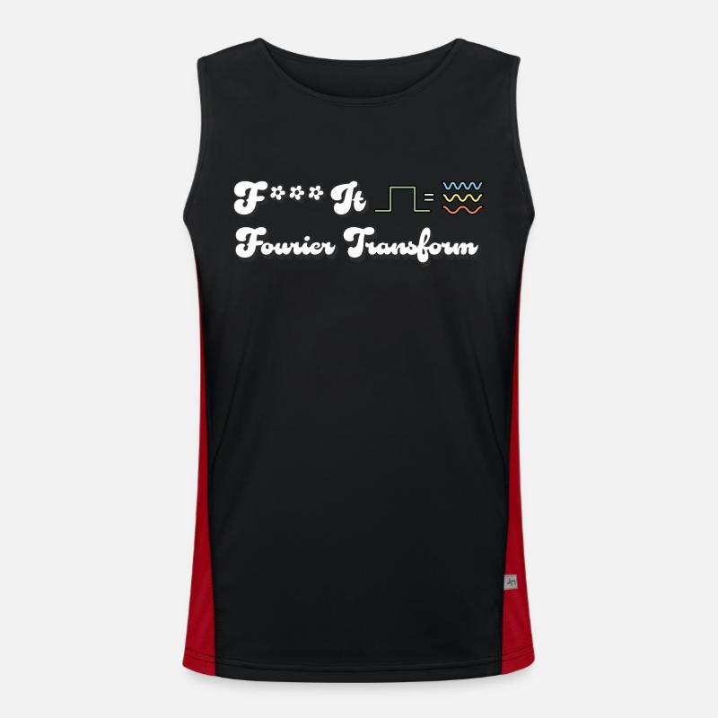 Fourier transform Débardeur respirant contrasté Homme 