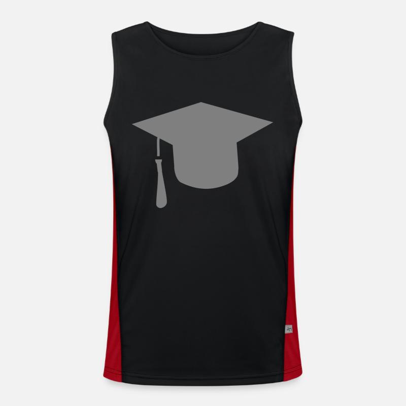 cap Men's Functional Contrast Tank Top 