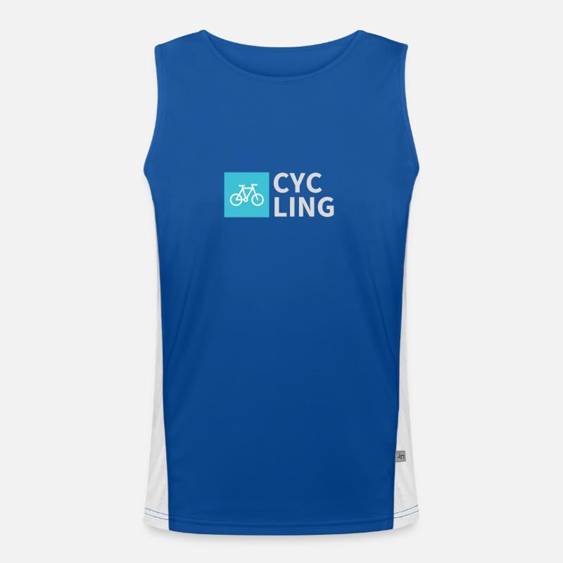 CYCLISME simple Débardeur respirant contrasté Homme 