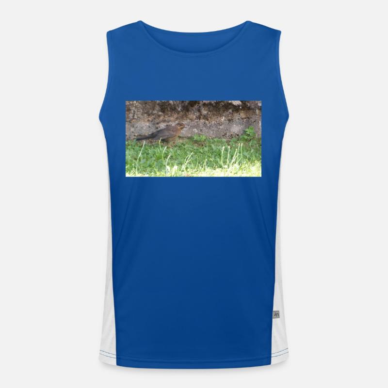 Vogel Funktionelles Kontrast-Tank Top für Männer 
