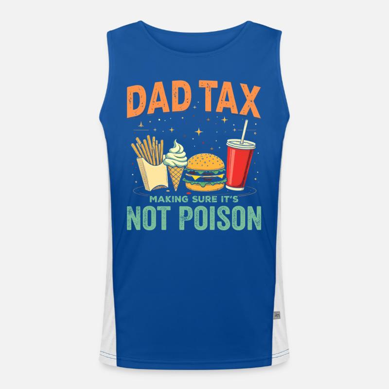 Dad Tax Making Sure It's Not Poison Débardeur respirant contrasté Homme 