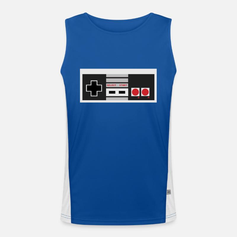 handle nes Men's Functional Contrast Tank Top 