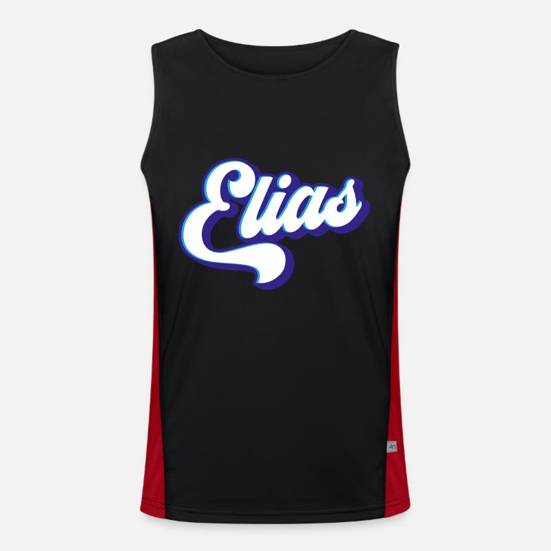 Elijah | Colors changeable Men's Functional Contrast Tank Top 