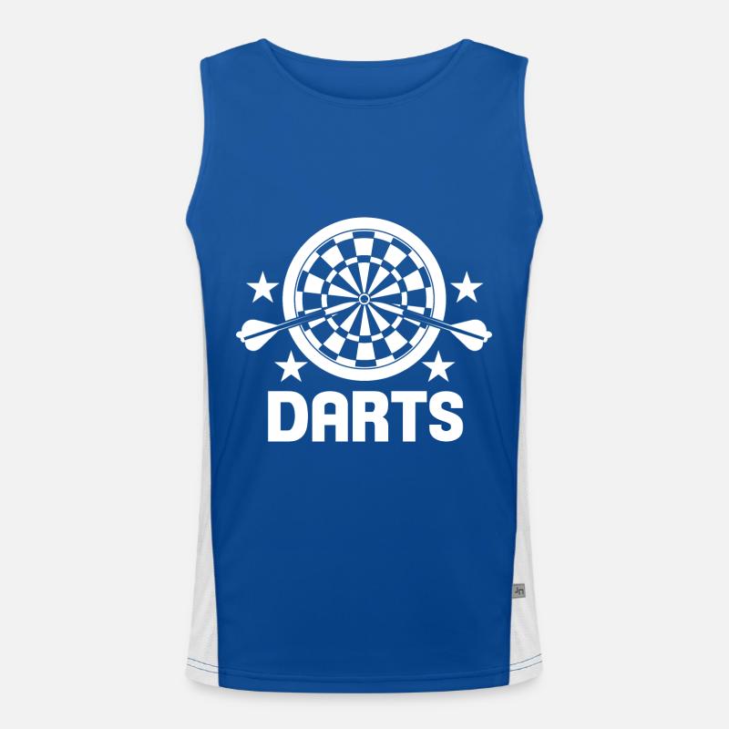 Le jeu de fléchettes Débardeur respirant contrasté Homme 