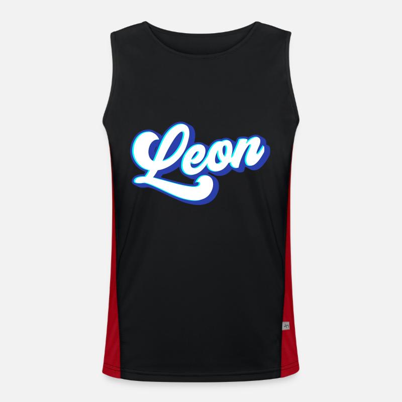 Léon | Couleurs changeantes Débardeur respirant contrasté Homme 