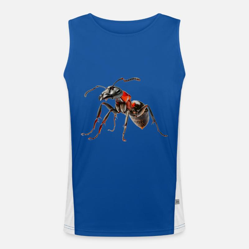 Ameise Funktionelles Kontrast-Tank Top für Männer 