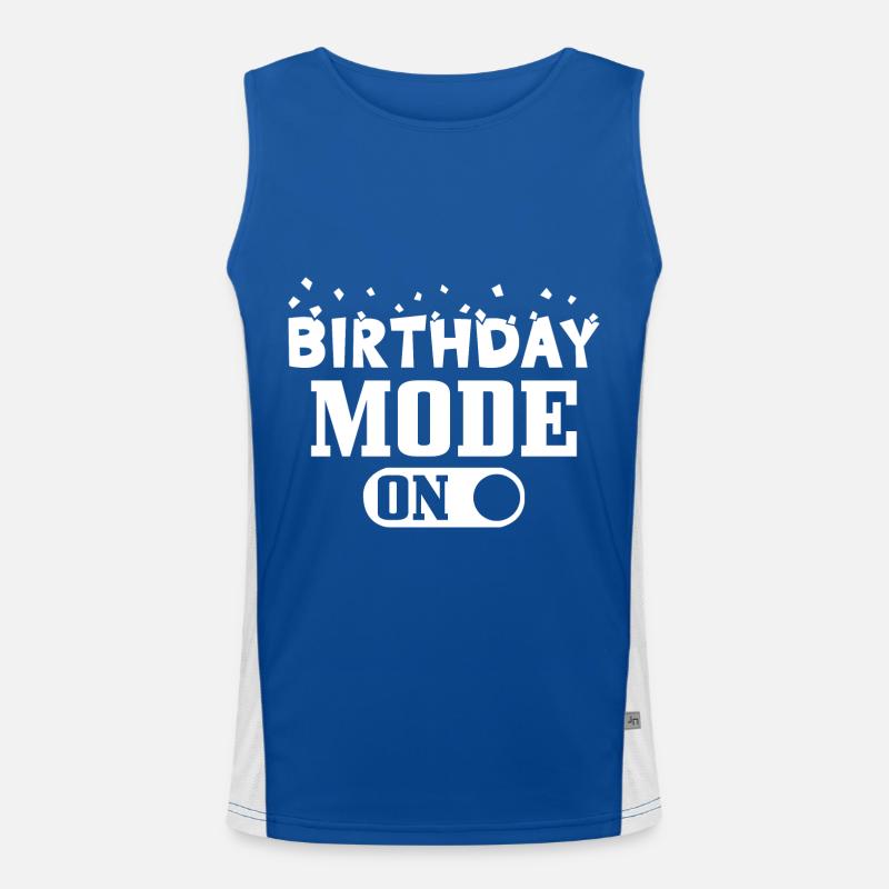Mode Anniversaire sur Mode Anniversaire sur Débardeur respirant contrasté Homme 