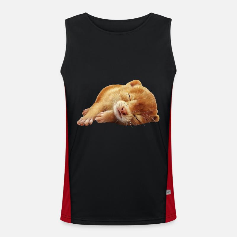 Wiesel Funktionelles Kontrast-Tank Top für Männer 