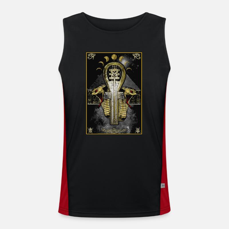 Ancient Night Men's Functional Contrast Tank Top 