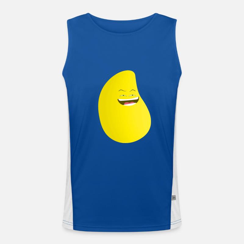 Naughty handle Men's Functional Contrast Tank Top 