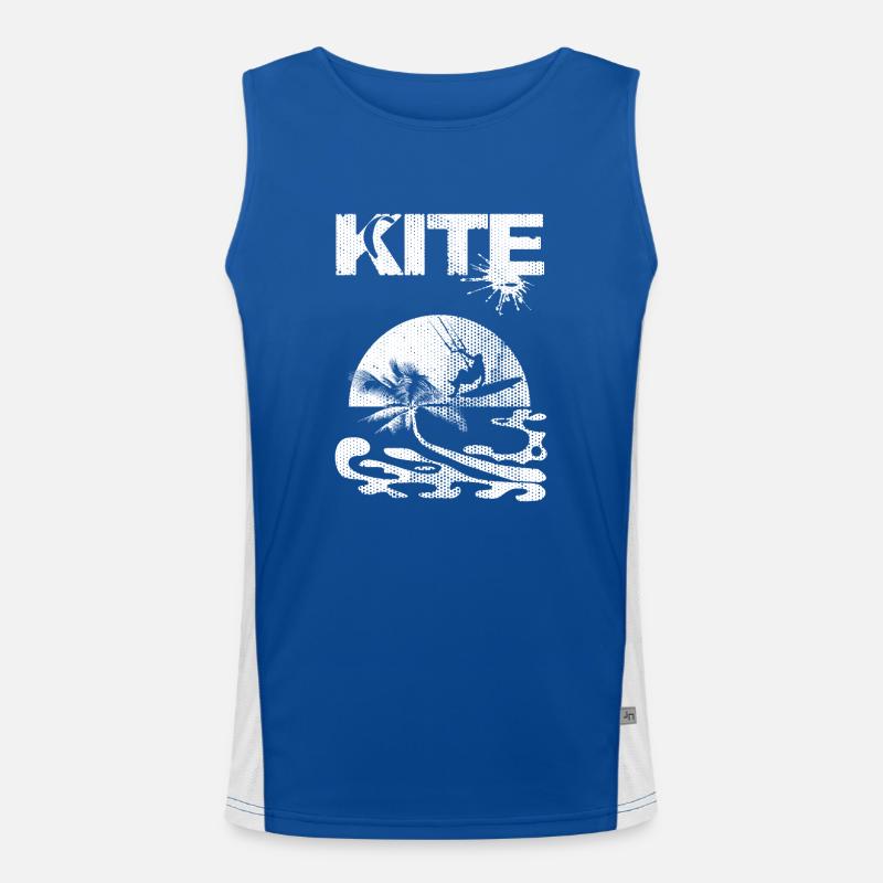 Kitesurf Débardeur respirant contrasté Homme 