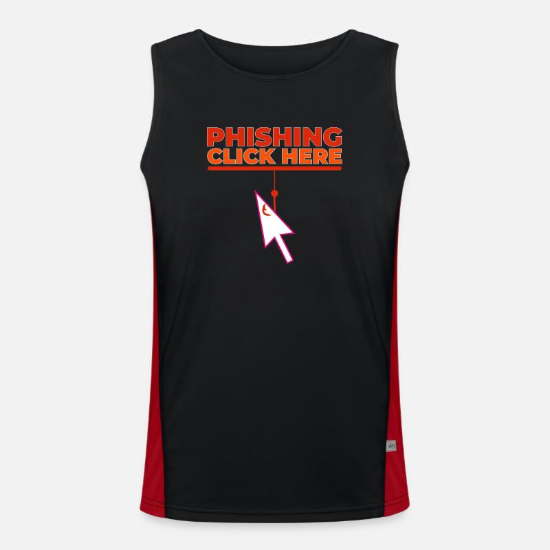 Phishing Men's Functional Contrast Tank Top 
