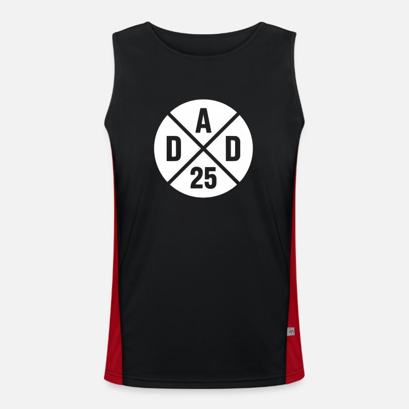 Dad 2025 Men's Functional Contrast Tank Top 