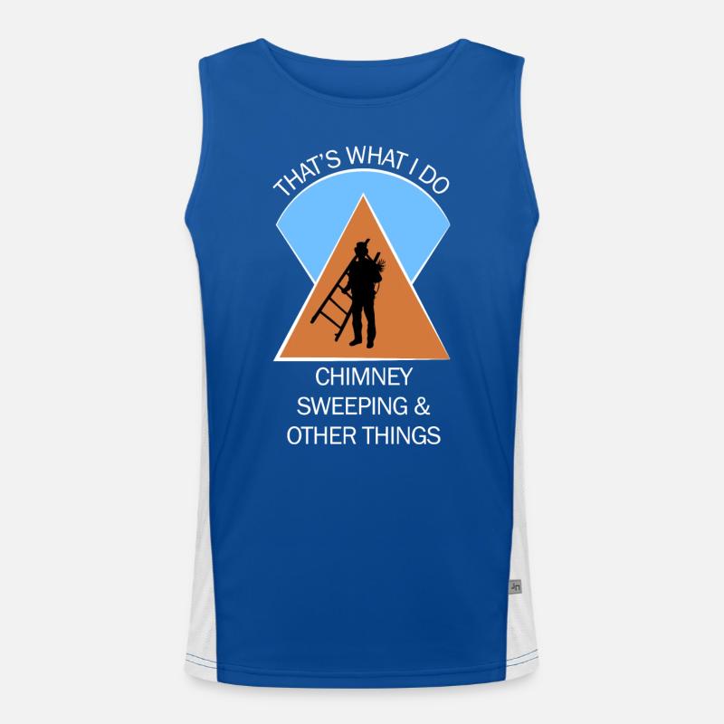 Ramoneur Ramoneur Ramoneur Débardeur respirant contrasté Homme 