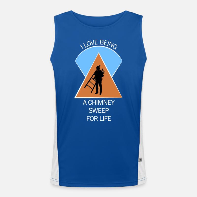 Ramoneur Ramoneur Ramoneur Débardeur respirant contrasté Homme 