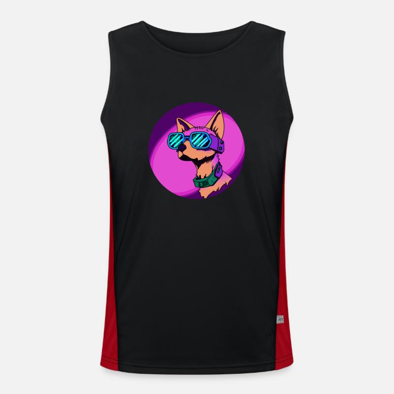 Cyber dog Men's Functional Contrast Tank Top 