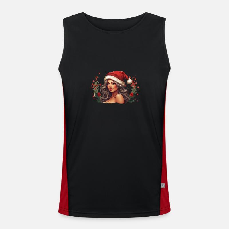 Mere Noël Débardeur respirant contrasté Homme 