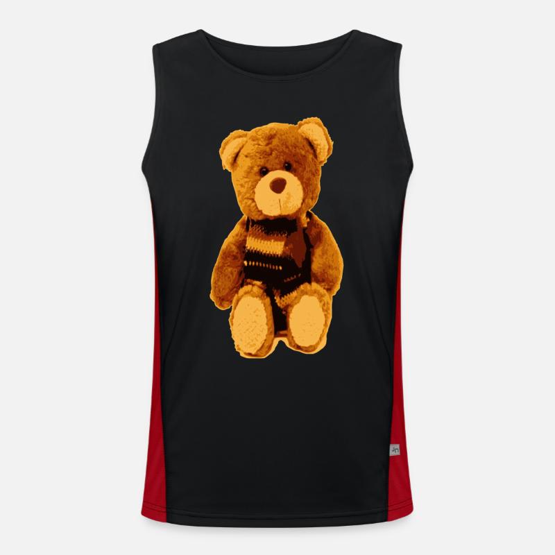 teddy Men's Functional Contrast Tank Top 