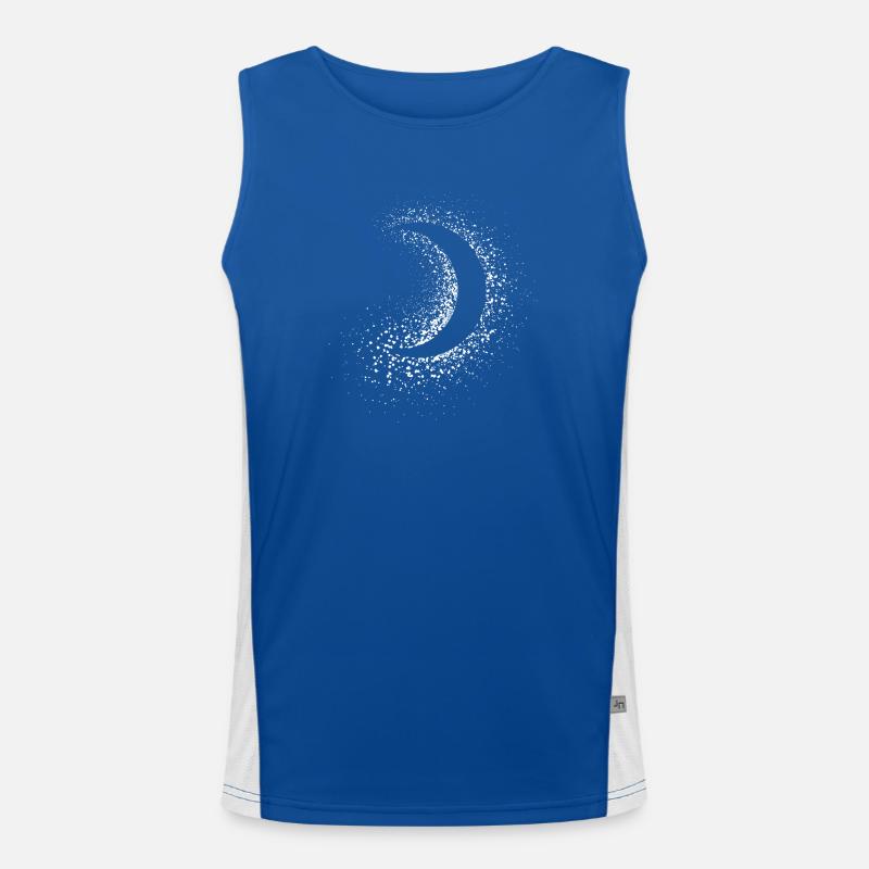 clair de lune Débardeur respirant contrasté Homme 