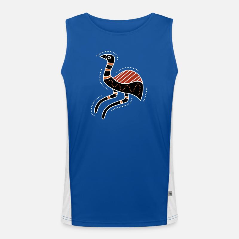 emu Funktionelles Kontrast-Tank Top für Männer 