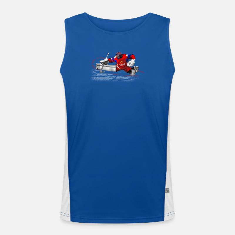 Torwart Funktionelles Kontrast-Tank Top für Männer 