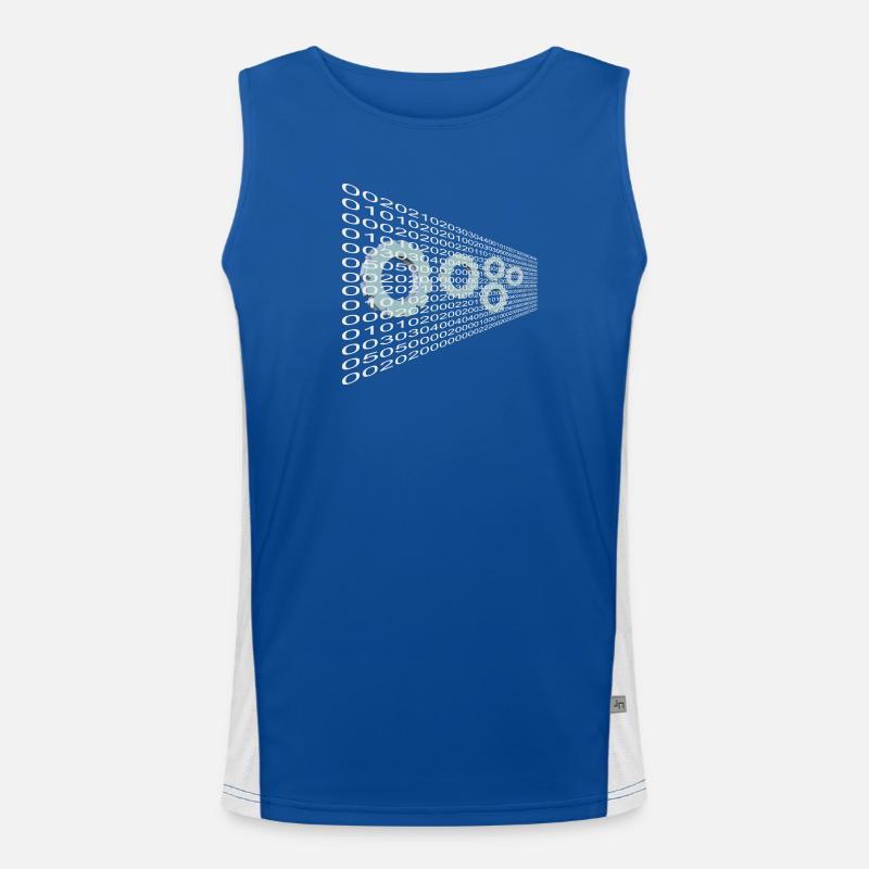 Techniker Technologie Funktionelles Kontrast-Tank Top für Männer 