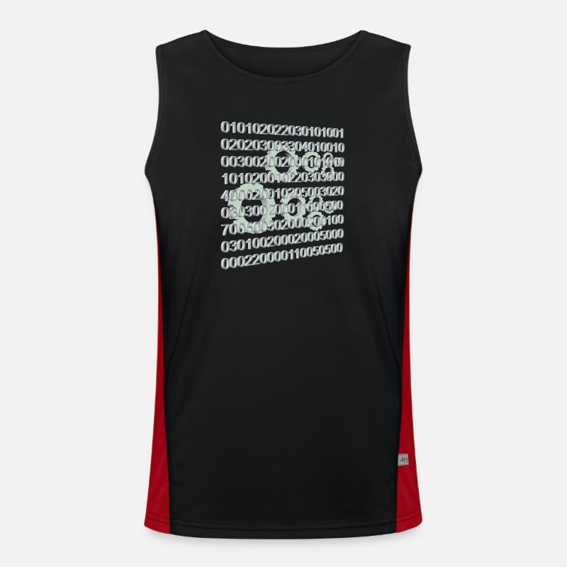 Techniker Technologie Funktionelles Kontrast-Tank Top für Männer 