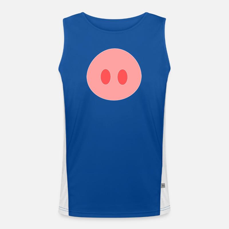 Cochon Débardeur respirant contrasté Homme 