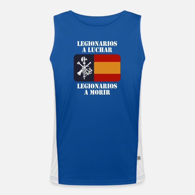 Legionäre zu bekämpfen 2 (dunkel) Funktionelles Kontrast-Tank Top für Männer 