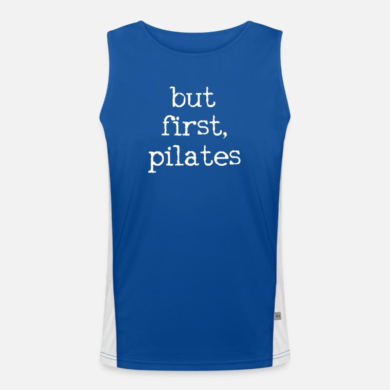 Pilates Men's Functional Contrast Tank Top 