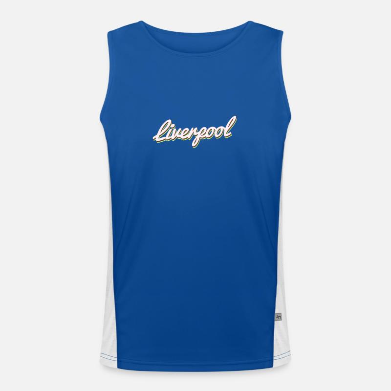 Liverpool Funktionelles Kontrast-Tank Top für Männer 