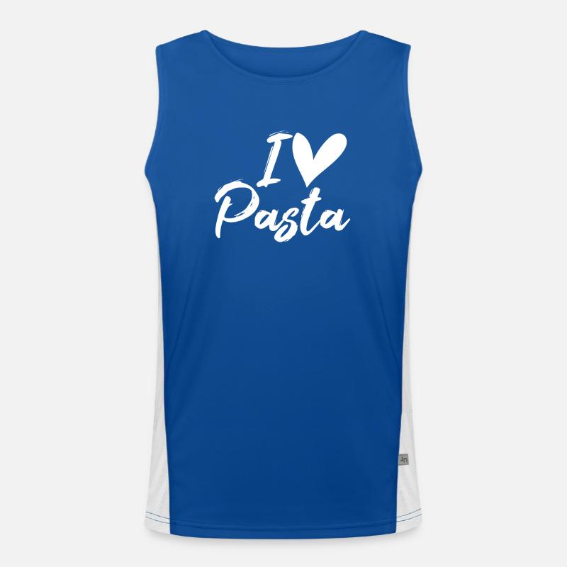 pasta Men's Functional Contrast Tank Top 