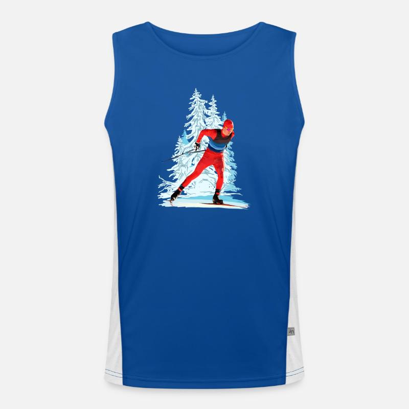 Ski de fond Débardeur respirant contrasté Homme 