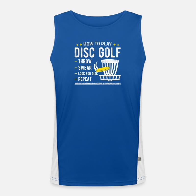 Disc Golf Débardeur respirant contrasté Homme 
