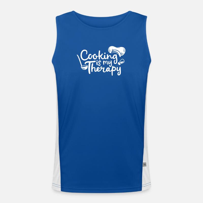 Cuisson Cuisinier Cuisinier Débardeur respirant contrasté Homme 