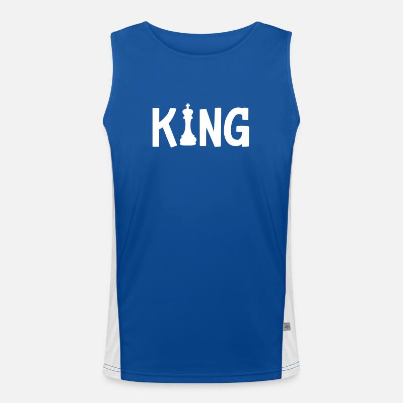 Jeu d’échecs Roi Débardeur respirant contrasté Homme 