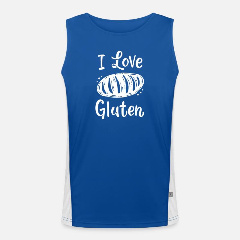 Bread Baker Men's Functional Contrast Tank Top 