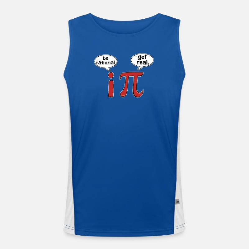 Pi-Tag Pi Math Funktionelles Kontrast-Tank Top für Männer 