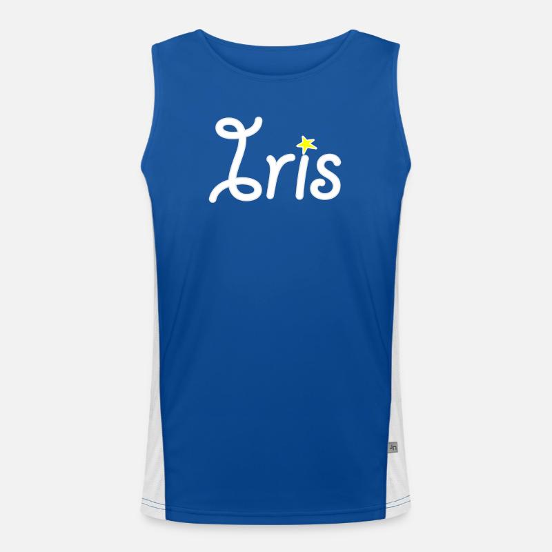 Iris Funktionelles Kontrast-Tank Top für Männer 