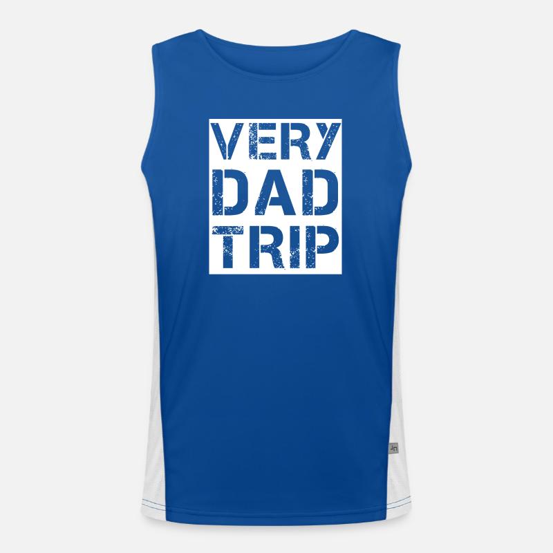 Very Dad Trip Débardeur respirant contrasté Homme 