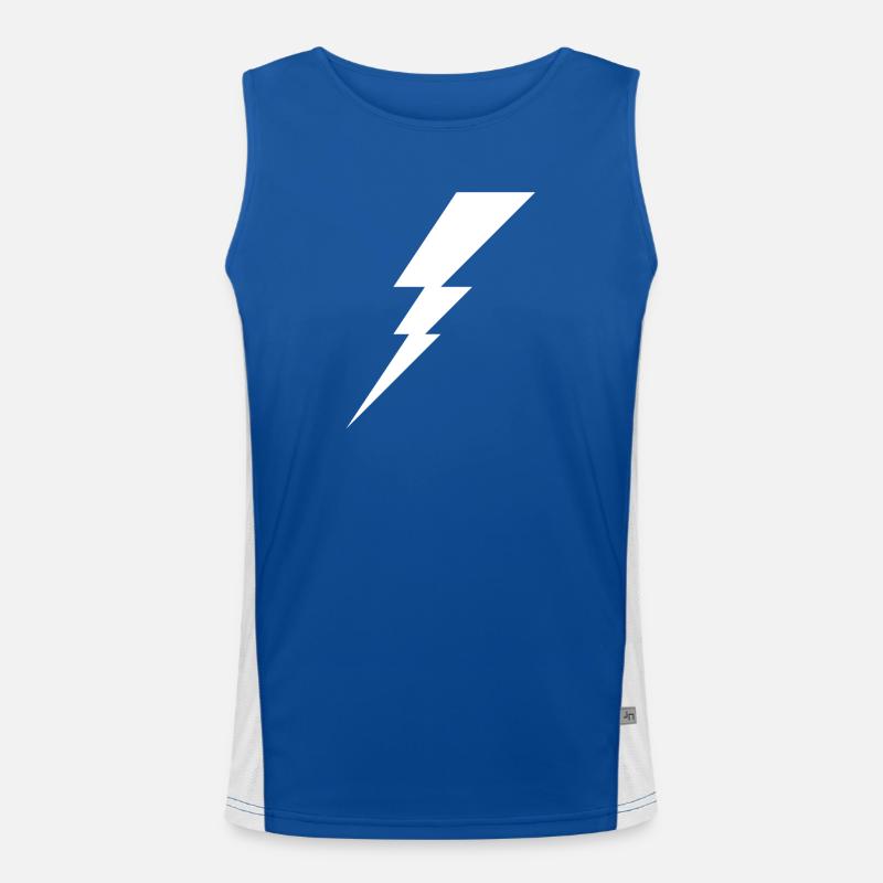 Thunder light Men's Functional Contrast Tank Top 